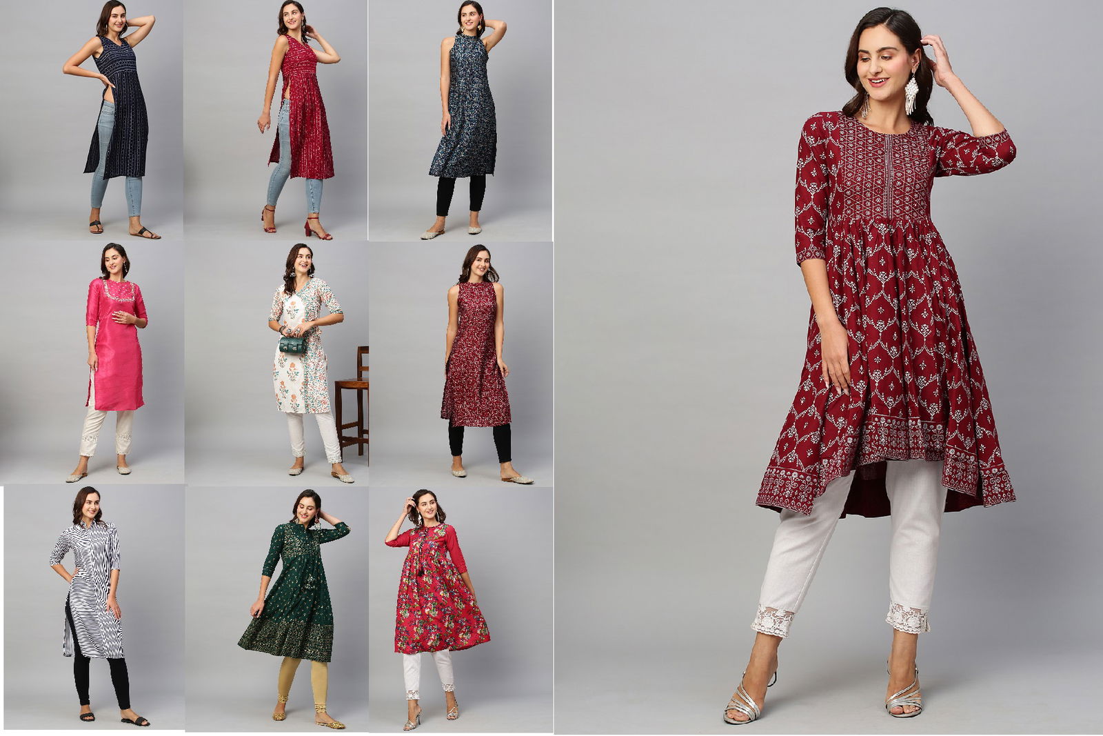 Mamta 47764 Party Wear Kurtis Catalog